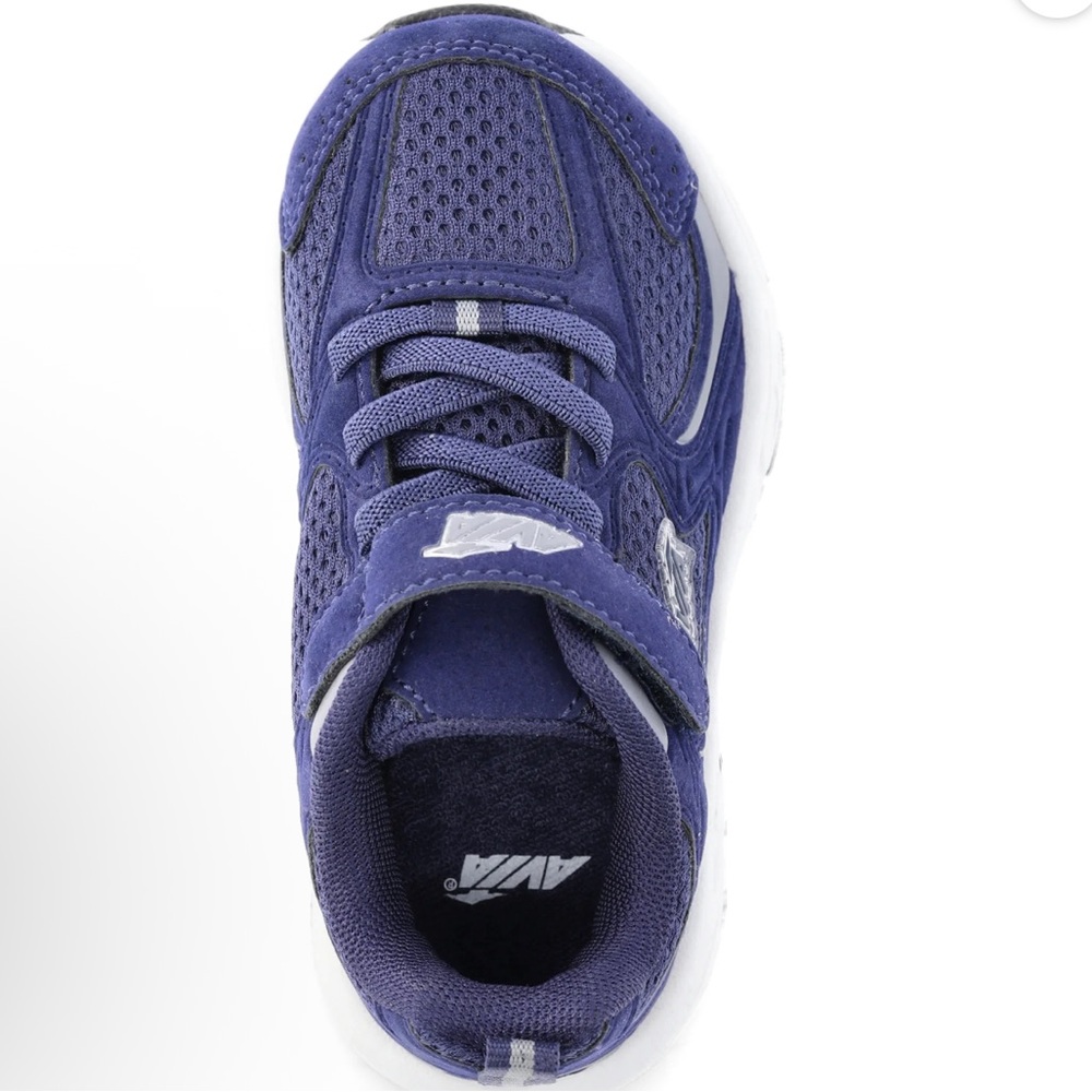 Avia Youth Navy and White Sneakers - Picture 4 of 5